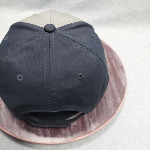 Seattle Mariners Gray & Navy Baseball Cap W/ Logo Embroidery By 47 READ - Picture 7 of 12